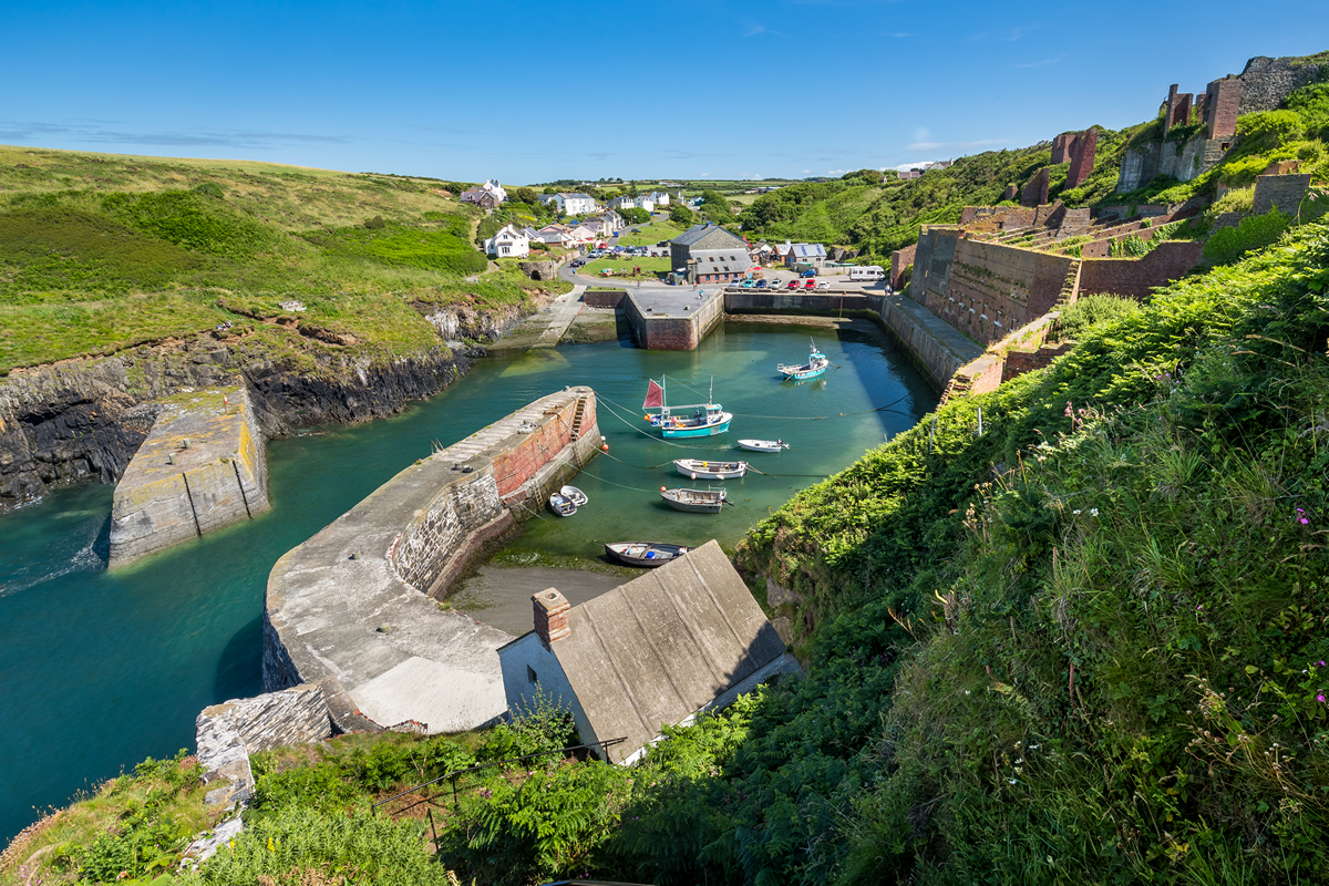 Fishing village of Porthgain