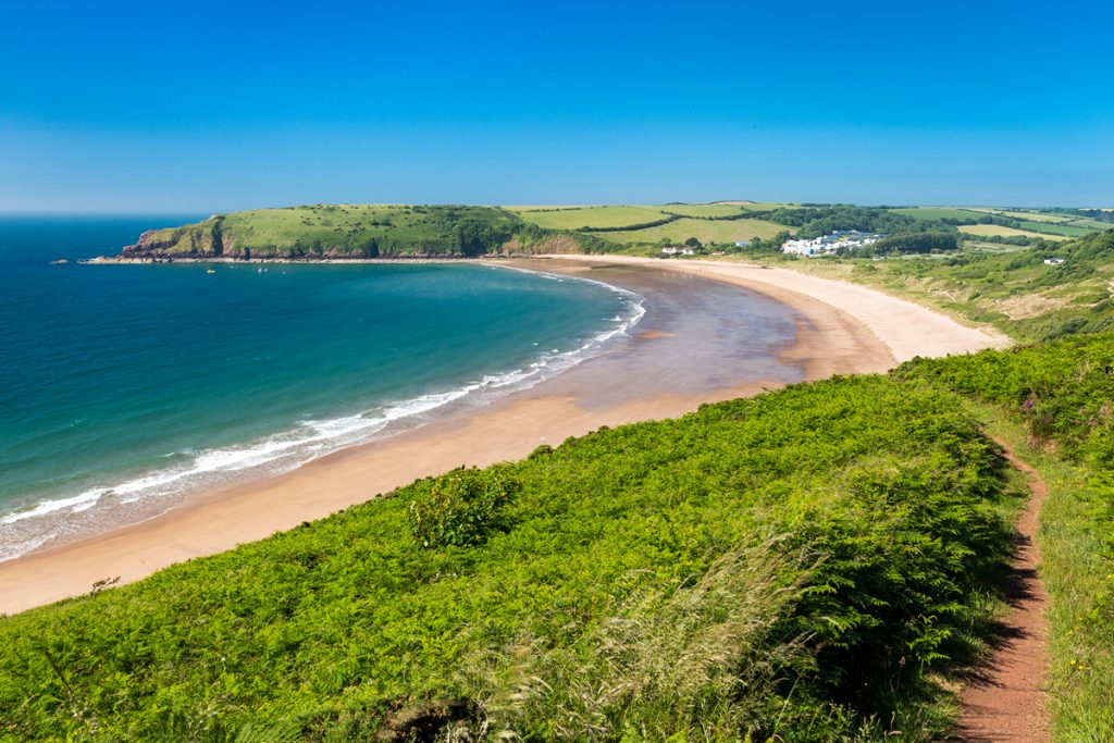 Seaside village of Freshwater East