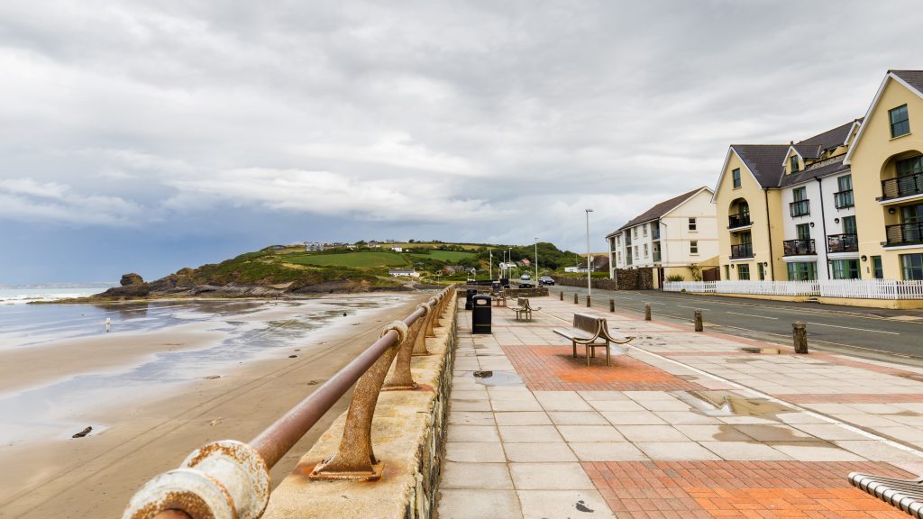 Broad Haven (North) in Pembrokeshire, Wales, UK