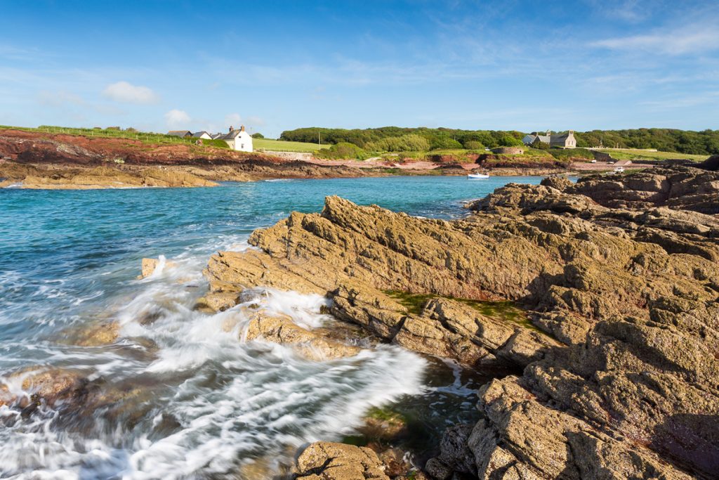 St Brides Haven in the Pembrokeshire Coast National Park