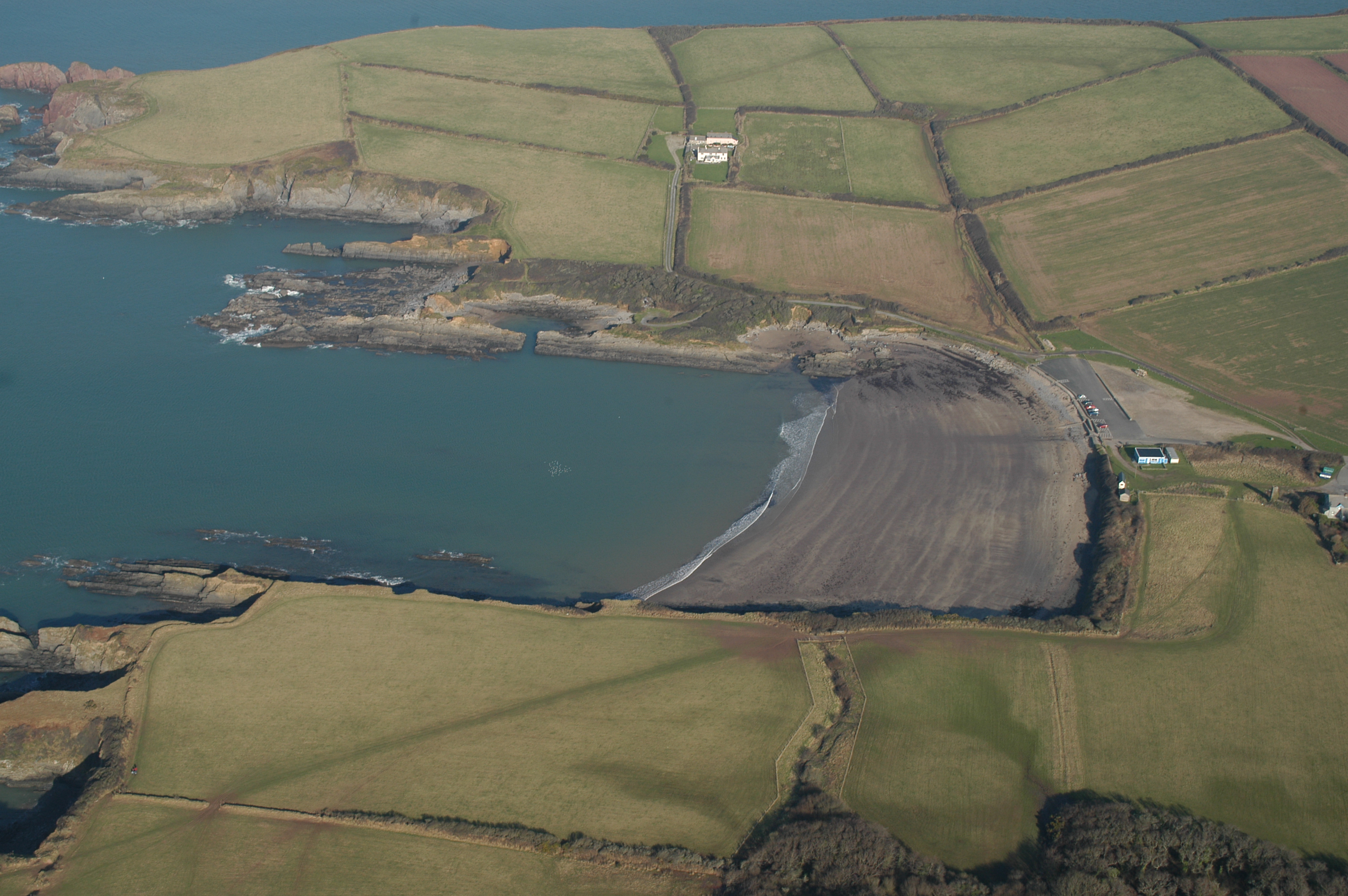 West Angle Bay, Pembrokeshire, Wales, UK