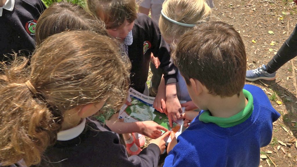 Pembrokeshire Outdoor Schools event at Stackpole, Pembrokeshire Coast National Park, Wales, UK