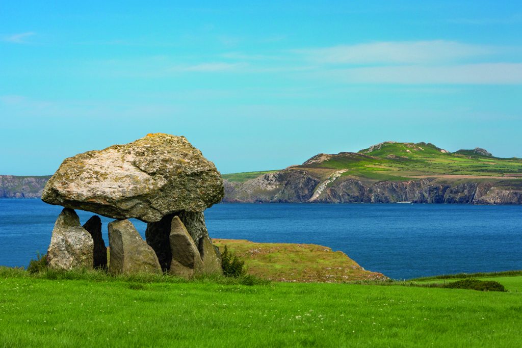 Carreg Samson Cromlech near Abercastle