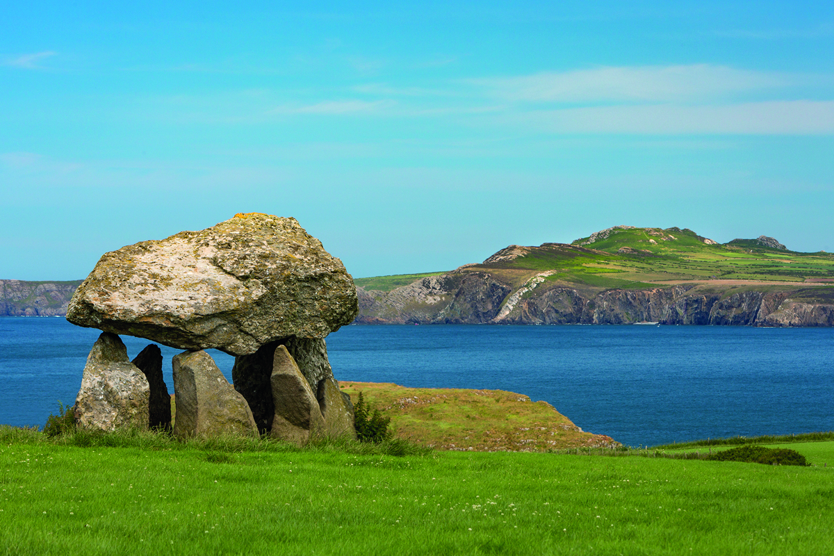 Carreg Samson Cromlech near Abercastle