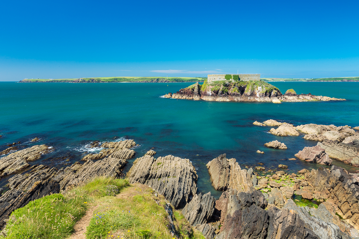 Thorn Island, West Angle Bay