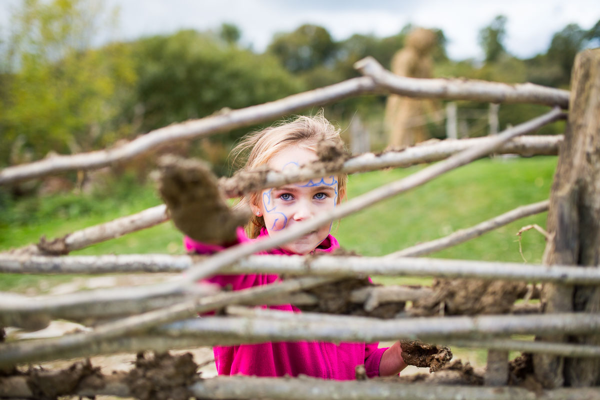 School trip to Castell Henllys Iron Age Village