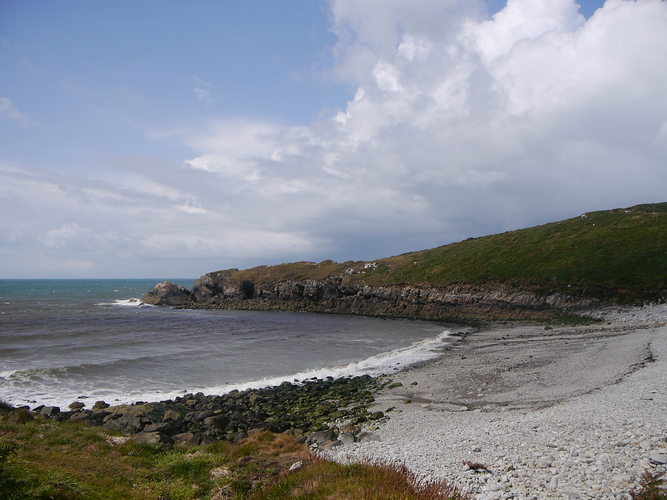 Aber Bach beach, Pembrokeshire Coast National Park, Wales, UK