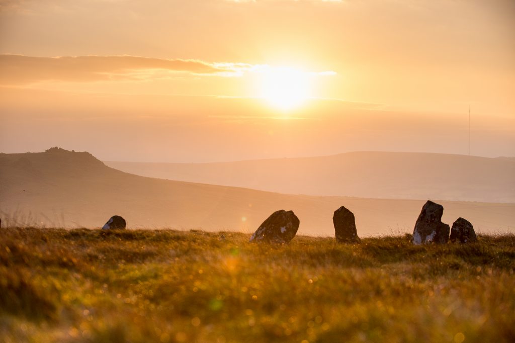 Bedd Arthur stone circle, Preseli Hills