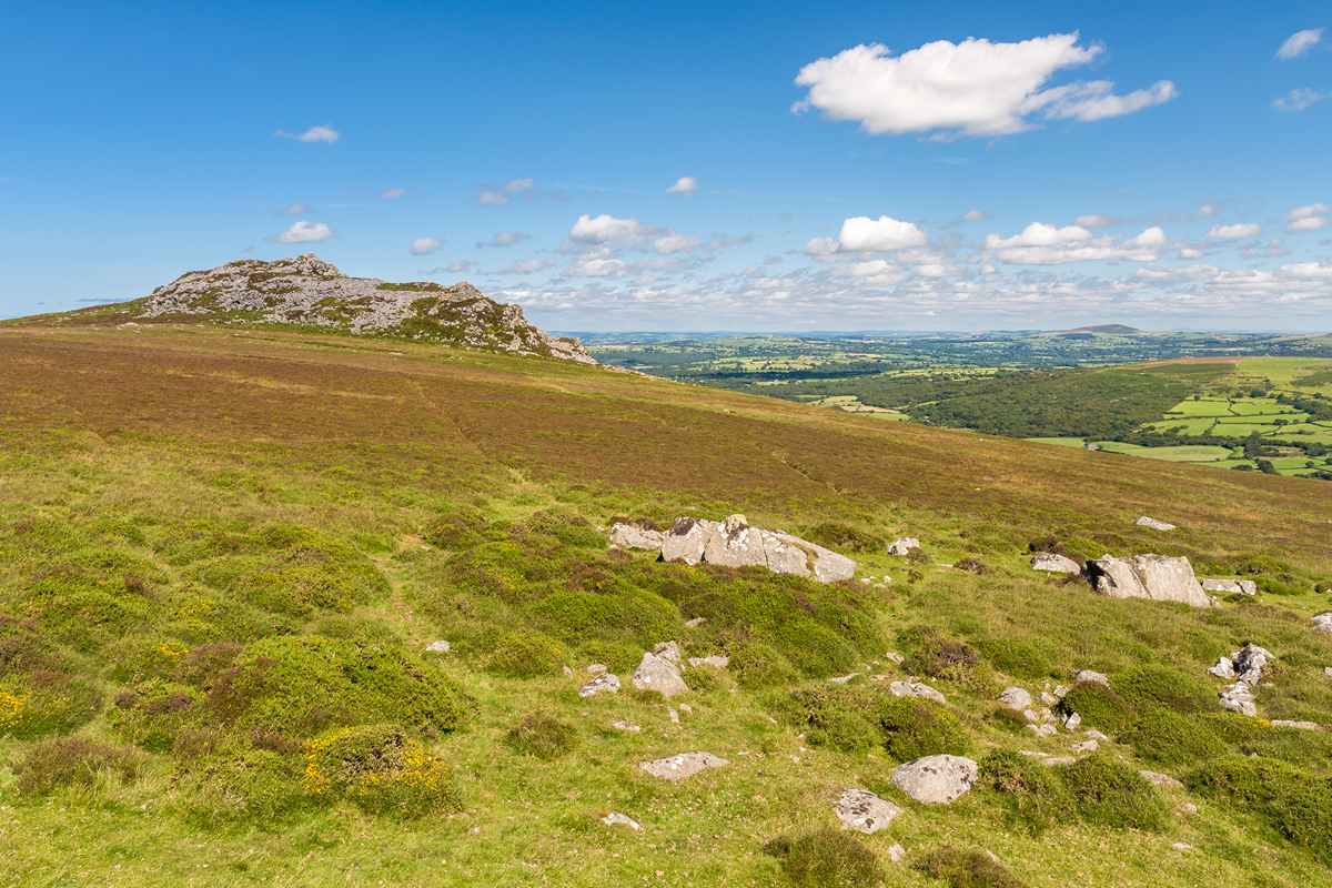 View from Carn Ingli to Ty Canol