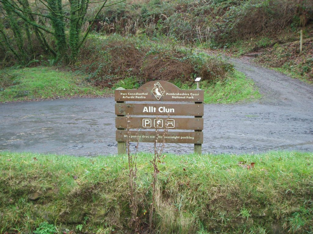 Allt Clun Car Park, Gwaun Valley