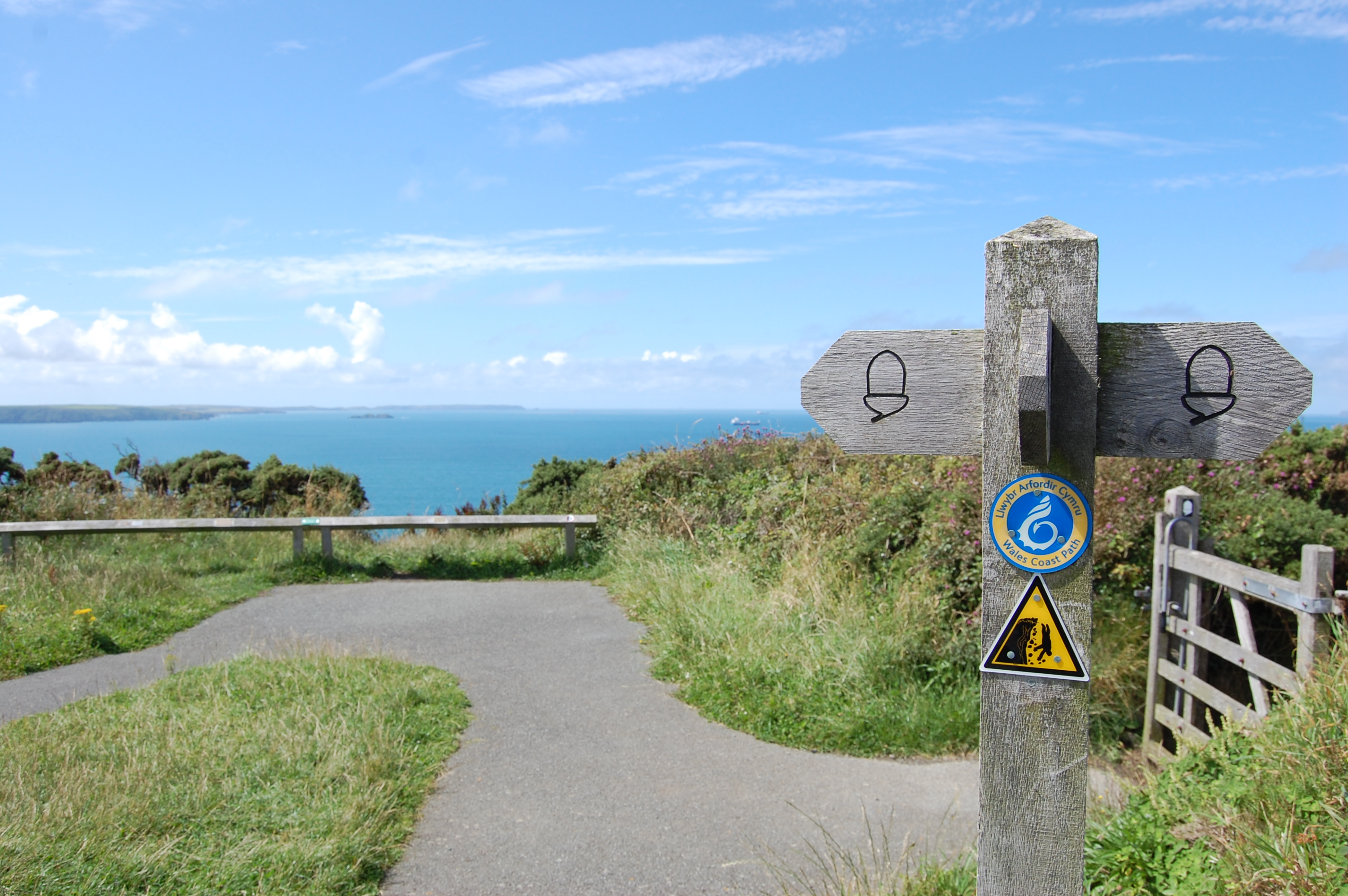 Haroldston Chins easy access route on the Pembrokeshire Coast Path