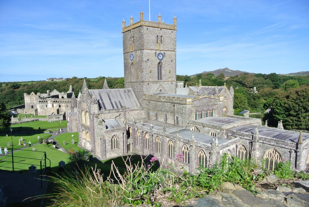 St Davids Cathedral, Pembrokeshire Coast National Park,