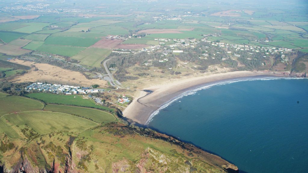 Freshwater East Aerial photo