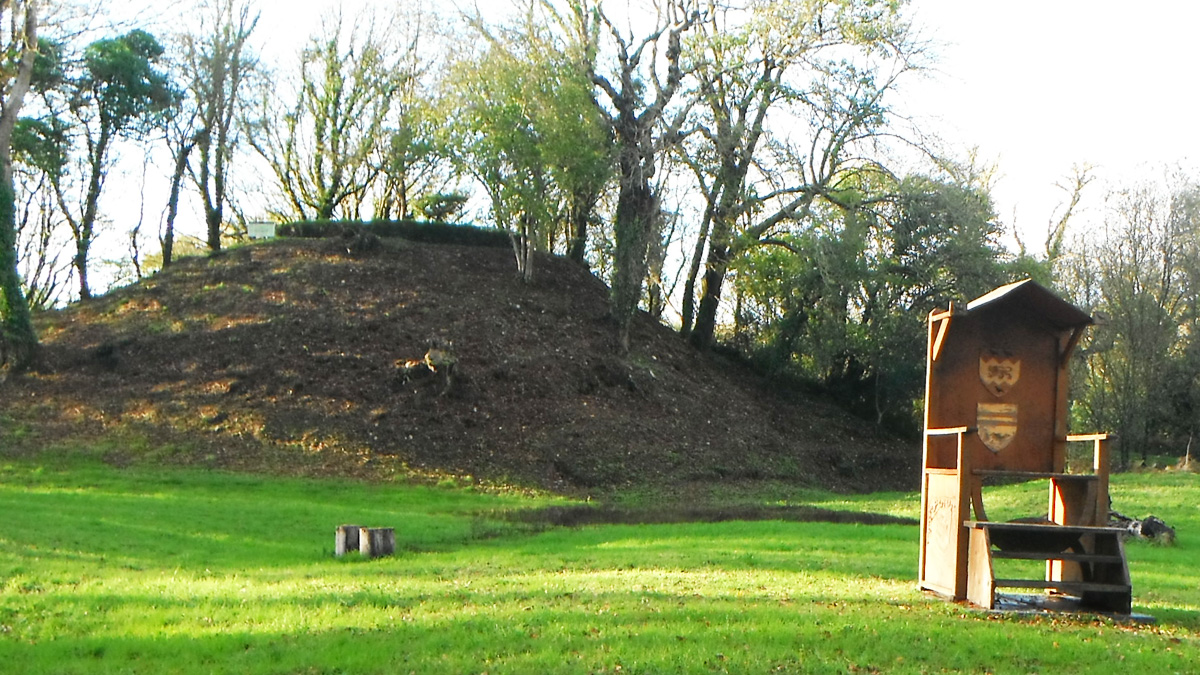 Nevern Castle site