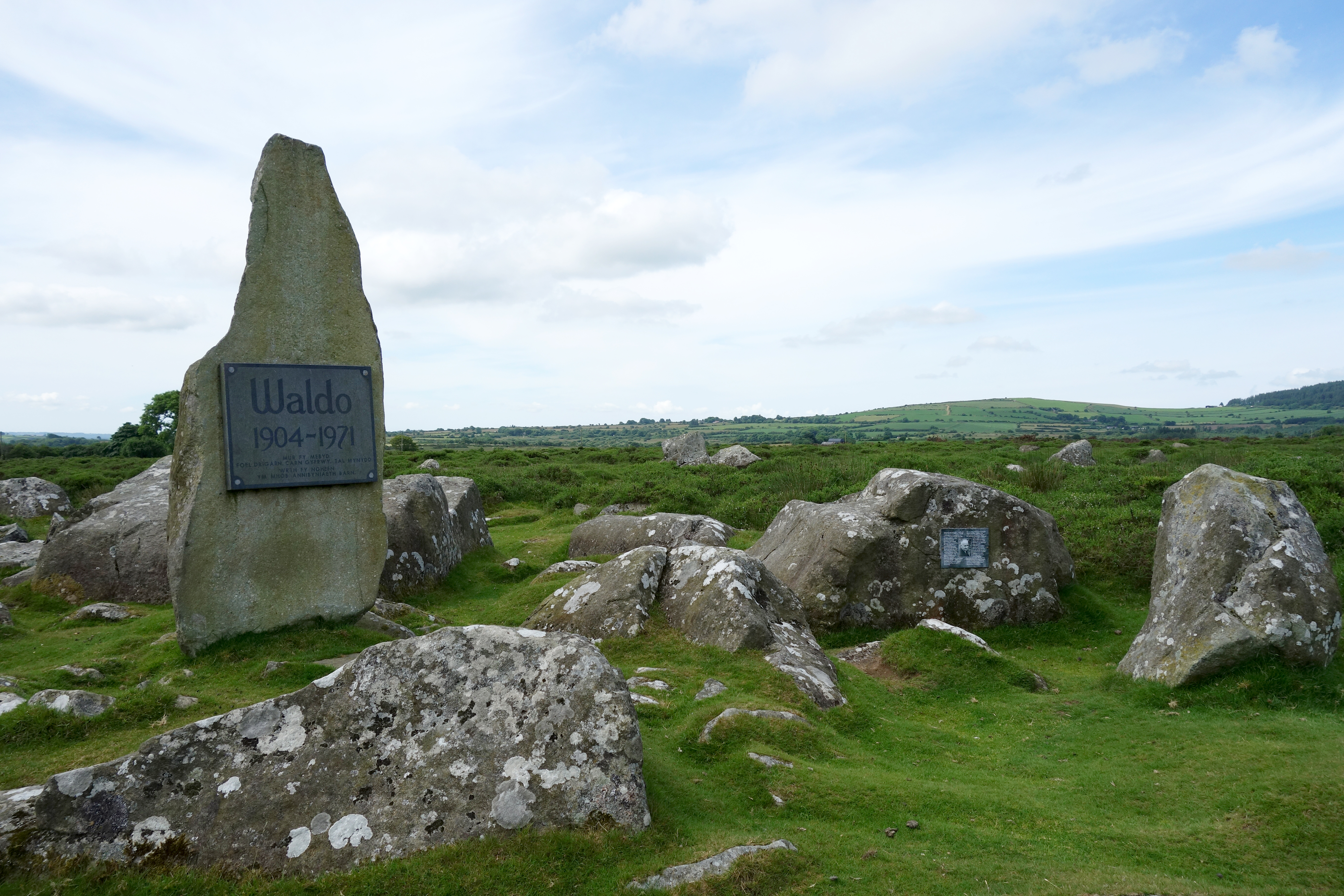 Waldo Williams memorial, Mynachlogddu