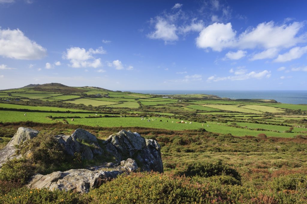 View from Garnwnda, Llanwnda