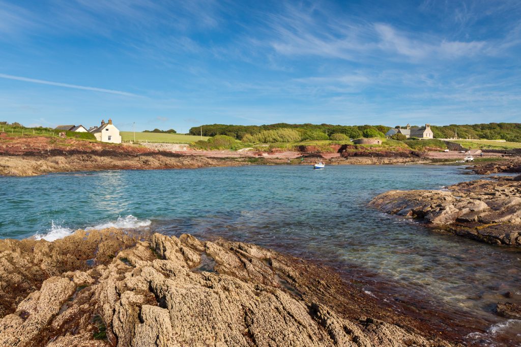 St Brides Haven in the Pembrokeshire Coast National Park