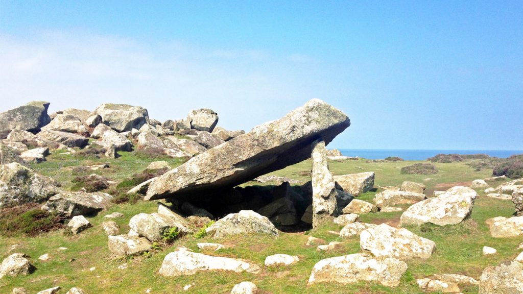 Coetan Arthur Burial Chamber, St David's Head