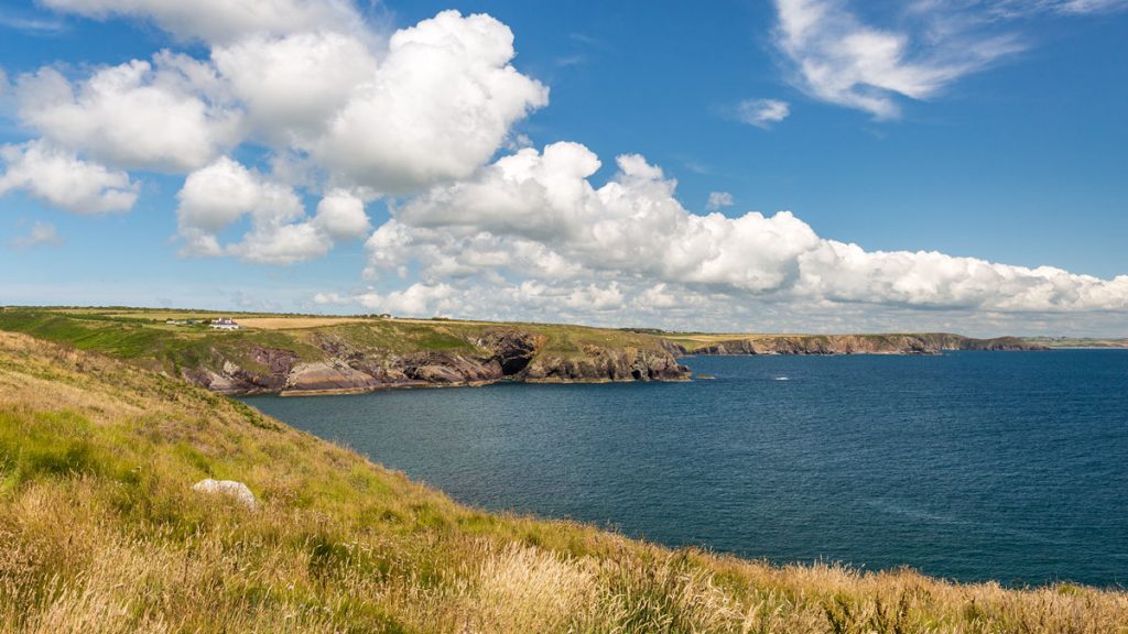 View from Penpleidiau toards Caerbwdi