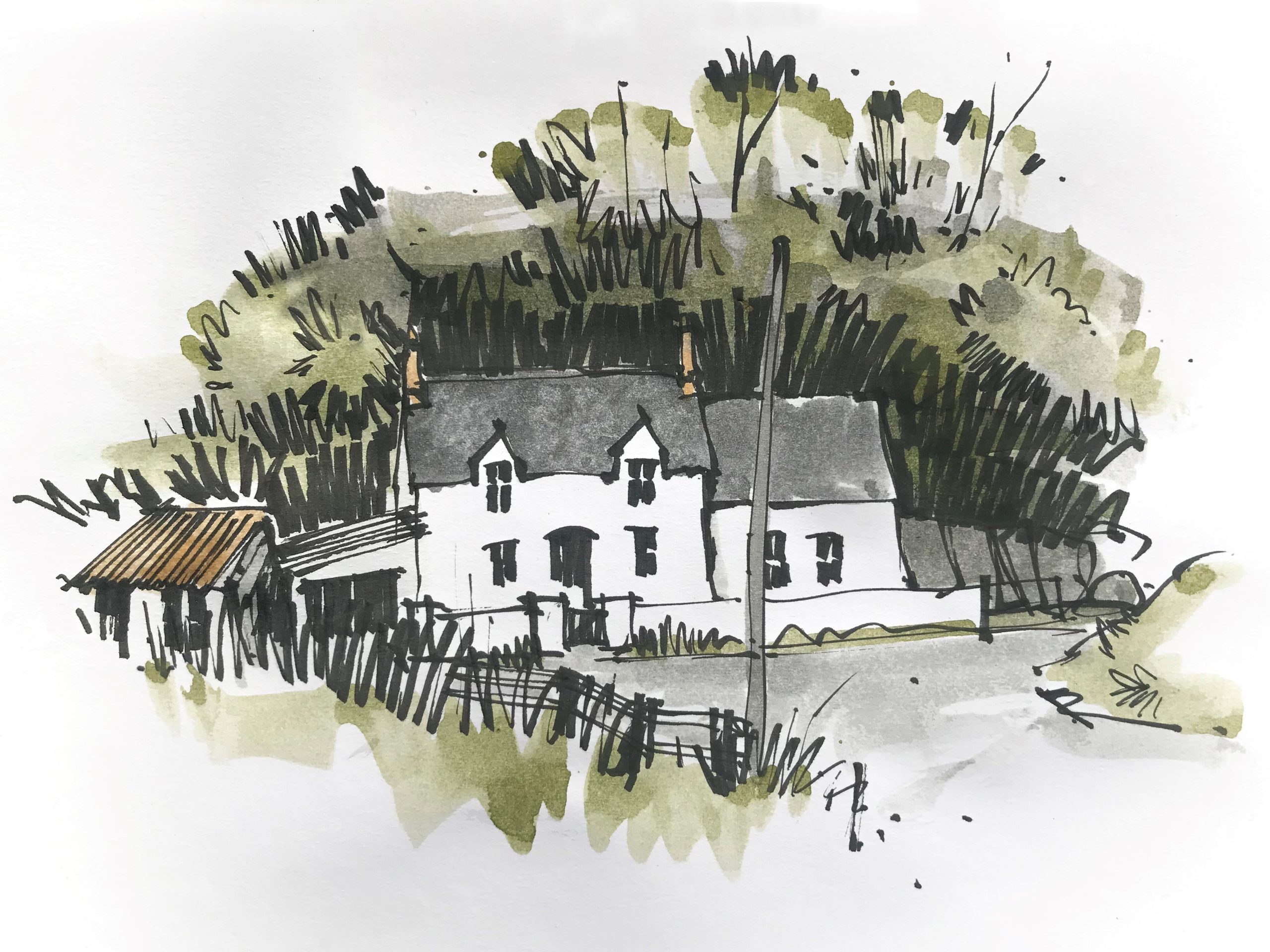 Cottage by Celf Jamie