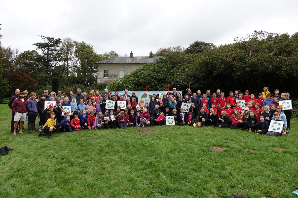 Representatives from ten Pembrokeshire schools were recognised for their commitment to learning in and about the natural environment at the 2023 Pembrokeshire Outdoor Schools Celebration Day at Scolton Manor. 