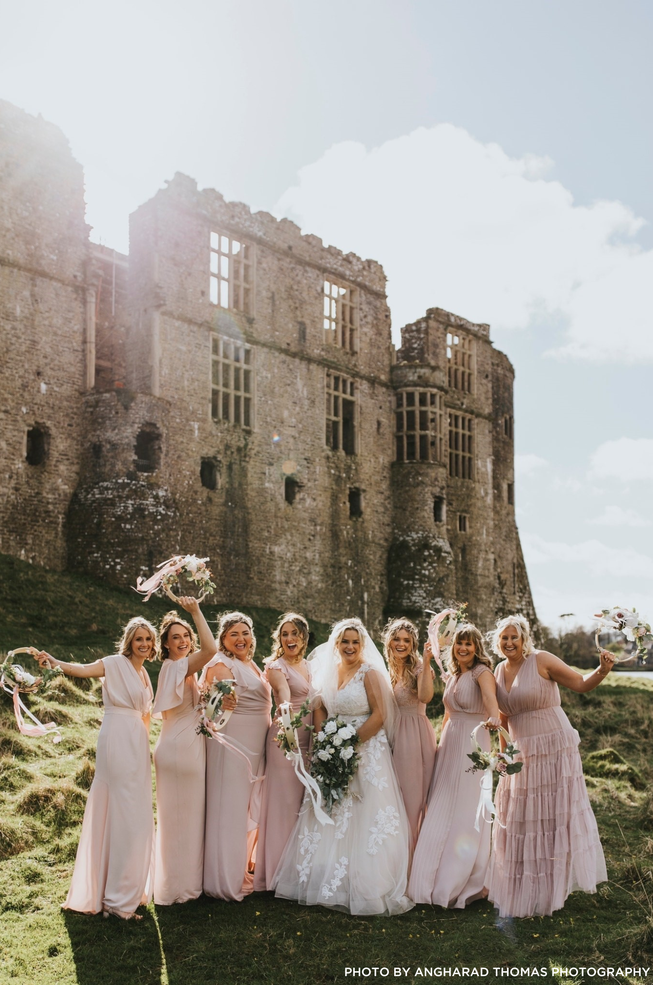 Wedding at Carew Castle
