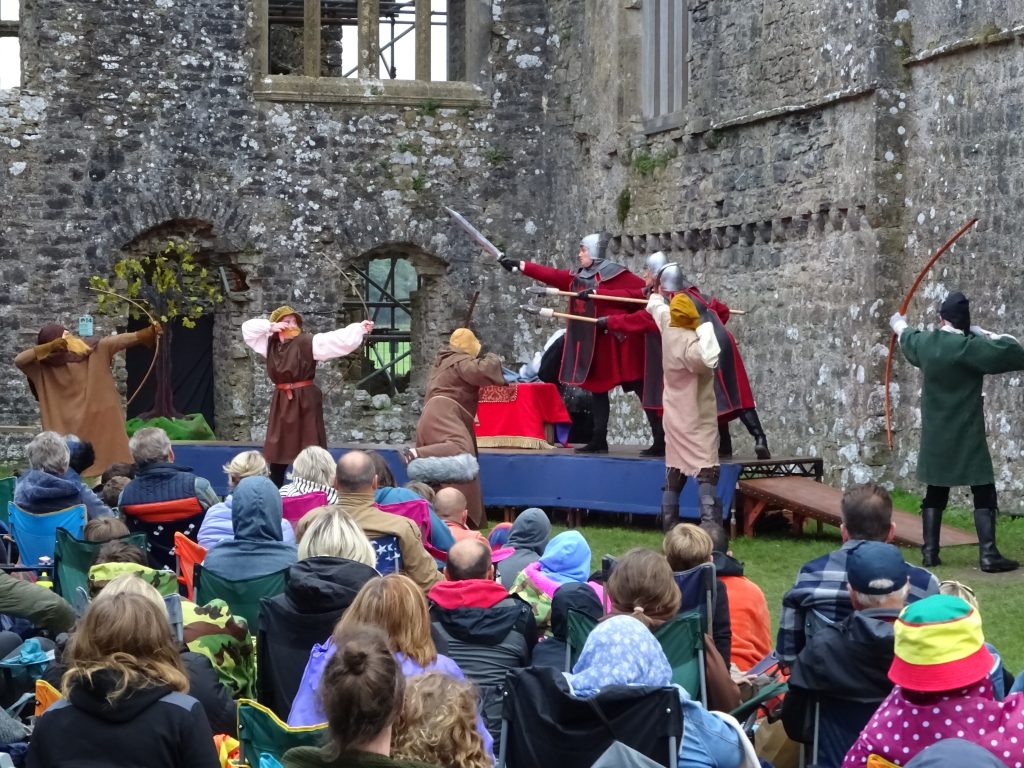 Open Air Theatre at Carew Castle